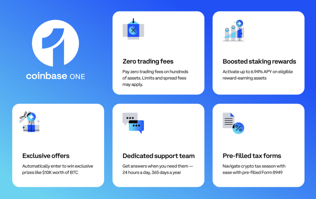 coinbase one avantajları